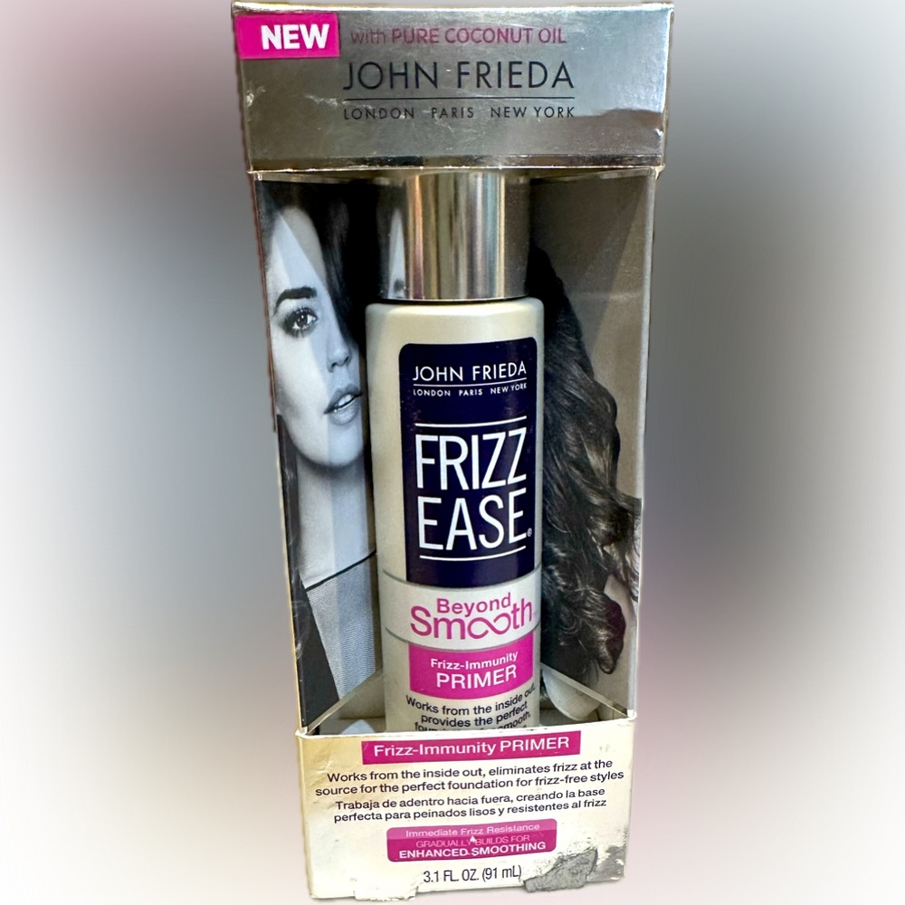 FRIZZ EASE JOHN FRIEDA FRIZZ IMMUNITY PRIMER HAIR CARE 3.1  OZ BEYOND SMOOTH